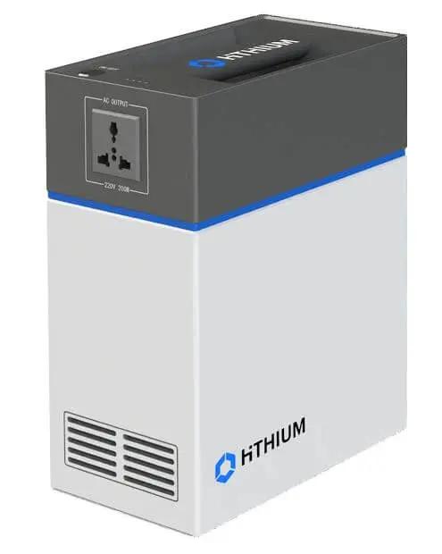 Hithium 1000W Solar Generator with AC output, compact design for off-grid power solutions.